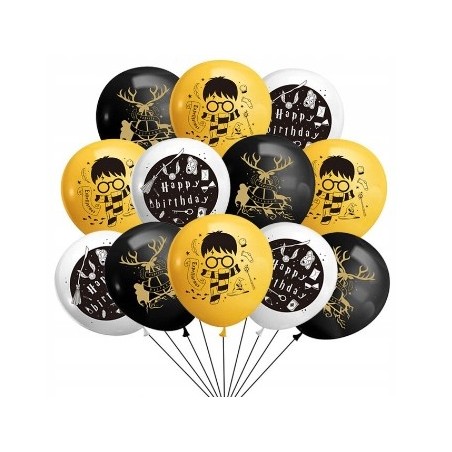 Balony z Nadrukiem HARRY POTTER 12szt