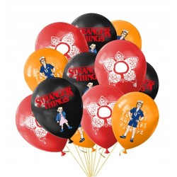 Balony z Nadrukiem STRANGER THINGS 12szt
