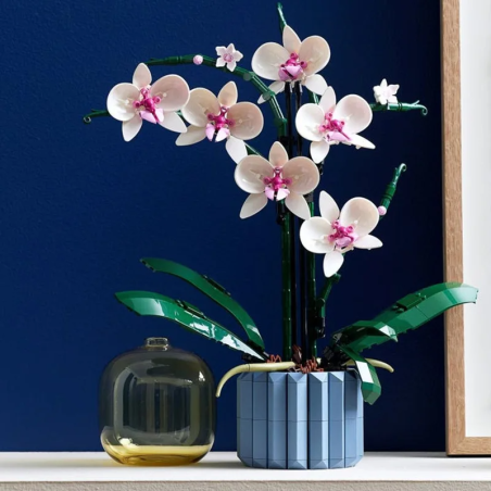 Klocki Konstrukcyjne Orchidea Kwiaty Storczyk 606 el.