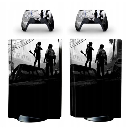 Naklejki Naklejka Skorki na PlayStation 5 oraz Pady Motyw The Last o