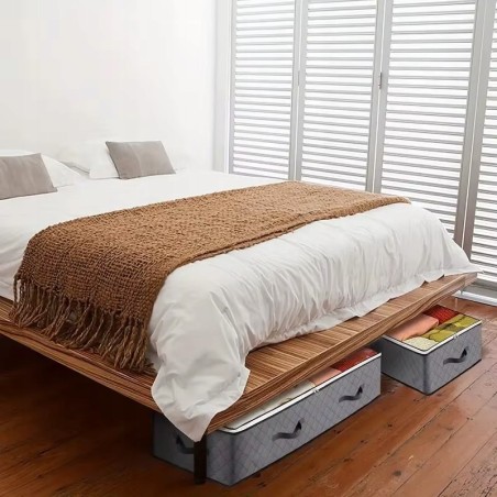 Pojemnik na ubrania / pościel / organizer do przechowywania / 2 szt 90L