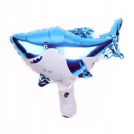 Zestaw Naczyń Jednorazowych Happy Birthday Urodziny Rekin Shark 121 el