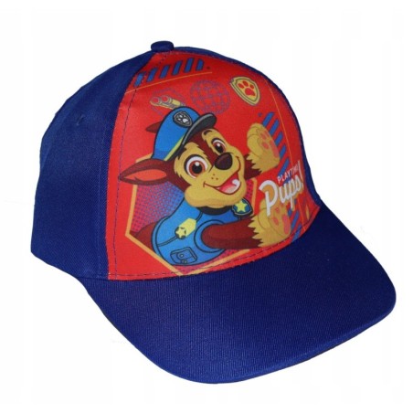 Czapka z daszkiem / dziecięca bejsbolówka Psi Patrol / Chase / rozmiar 54cm