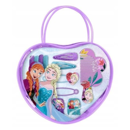 Kosmetyczka z akcesoriami do wlosow dla dzieci / Frozen / Kraina Lod