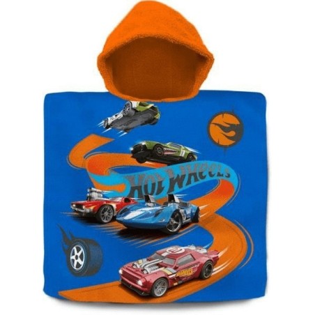 Poncho kapielowe z kapturem bawelna 60x120 Hot Wheels Produkt na lic