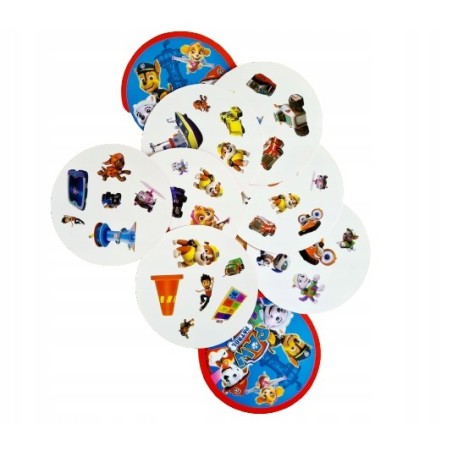 Dobble Gra planszowa SPOT IT! - PSI PATROL