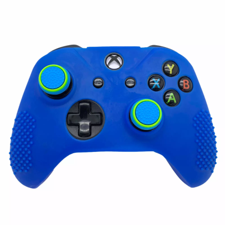 Gripy Nakładki do pada PS3 PS4 PS5 Xbox Gumki Analog Niebieski, Zielony 4x