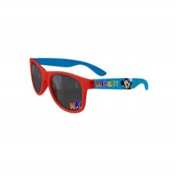 Okulary przeciwsloneczne Mickey dla dzieci UV 400 czerwono niebieski