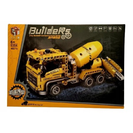 Klocki HUIQIBAO - BETONIARKA - 398 pcs