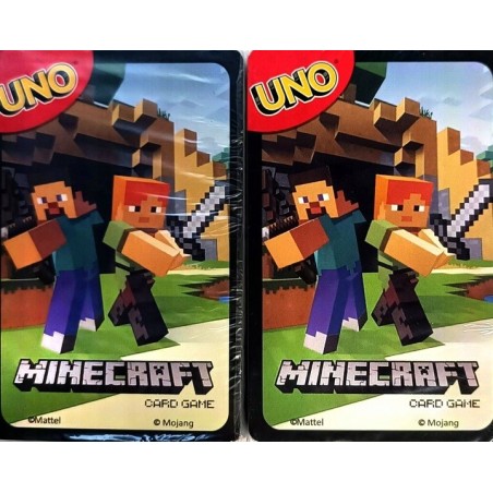 Karty UNO Minecraft - Gra Karciana dla Miłośników Minecrafta