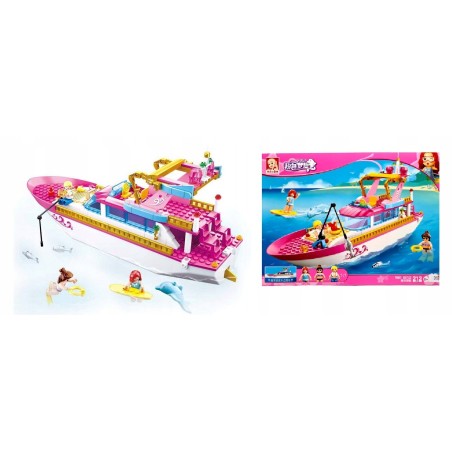 Klocki SLUBAN - LUKSUSOWY JACHT - 212 pcs