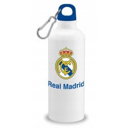 Aluminiowy bidon REAL MADRYT z karabinczykiem / Real Madrid / 500 ml