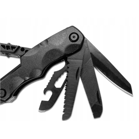 Multitool / Toporek / Zestaw narzędzi / Młotek / Survivalowy / 14w1